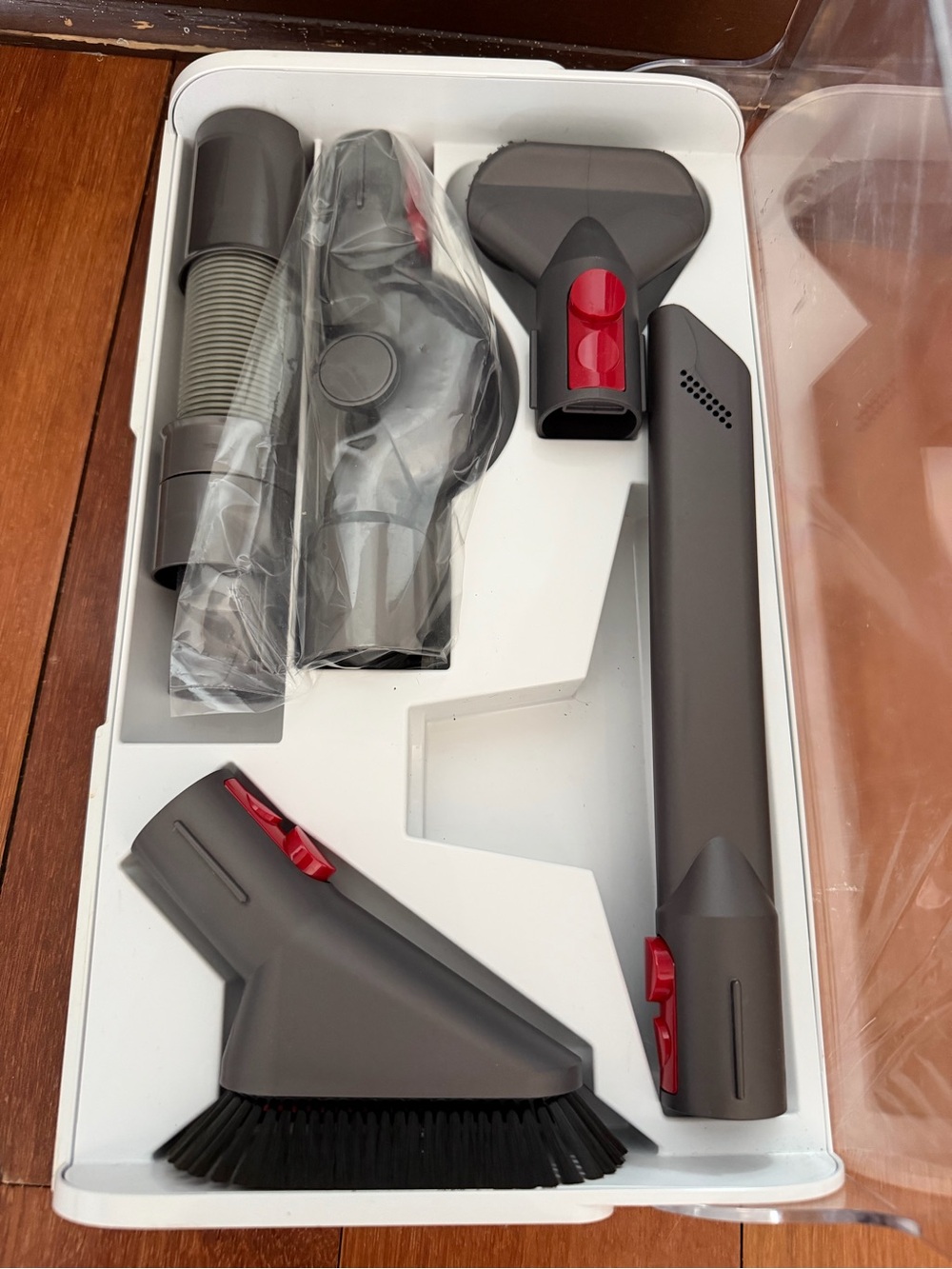 Dyson Gray and Red Vacuum Accessory Kit new